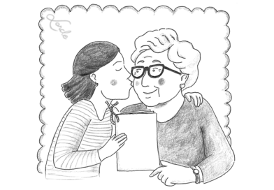 Aquí hi ha una carta. Obre-la. Hi diu: Viu!