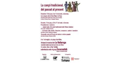 Presentació Llibre “Versaires, romancers, cantors i sonadors: La insospitada crònica de la recuperació del cançoner català de trandició oral” Presentació Llibre “Versaires, romancers, cantors i sonadors: La insospitada crònica de la recuperació del cançoner català de trandició oral”